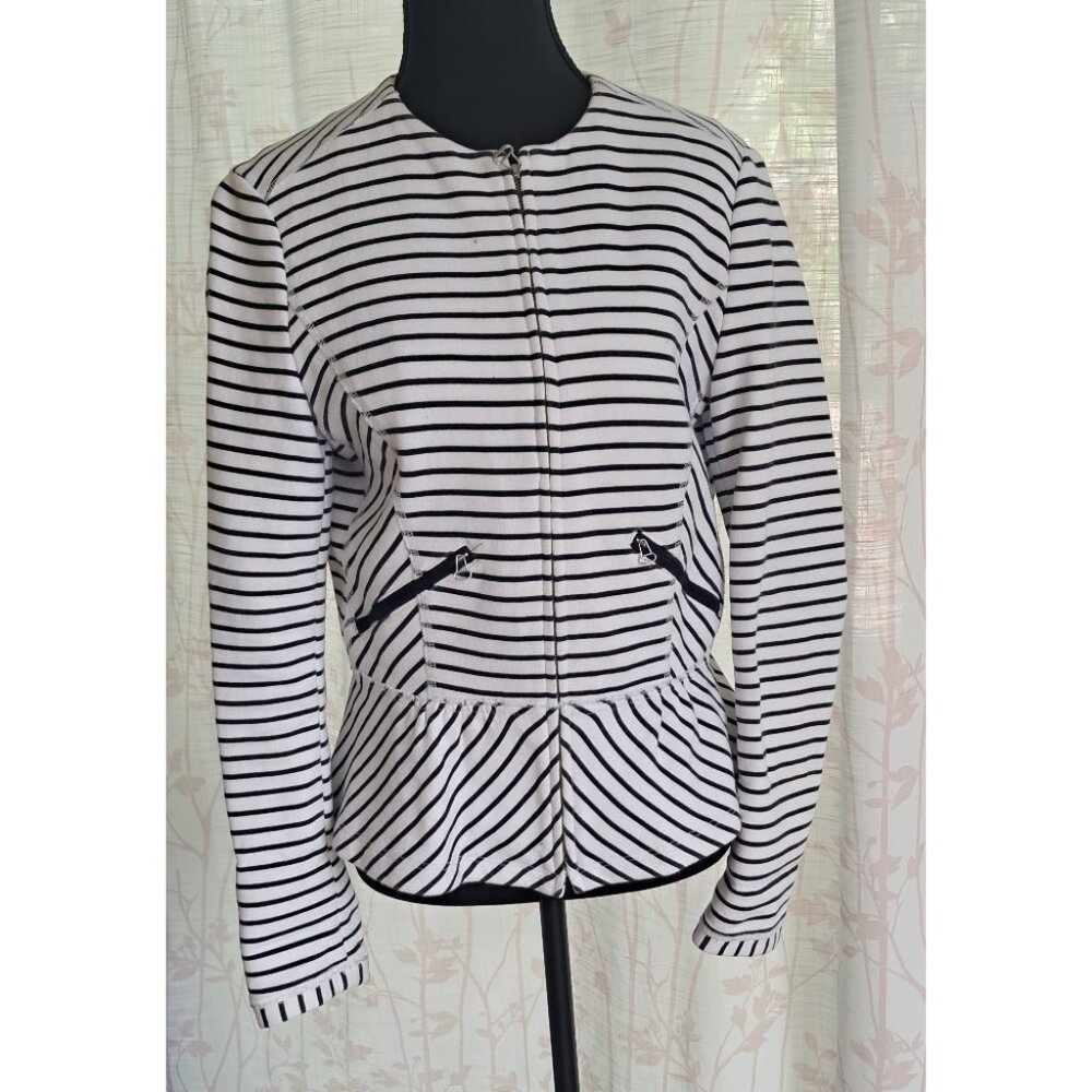 Zara Trafaluc Striped Blazer